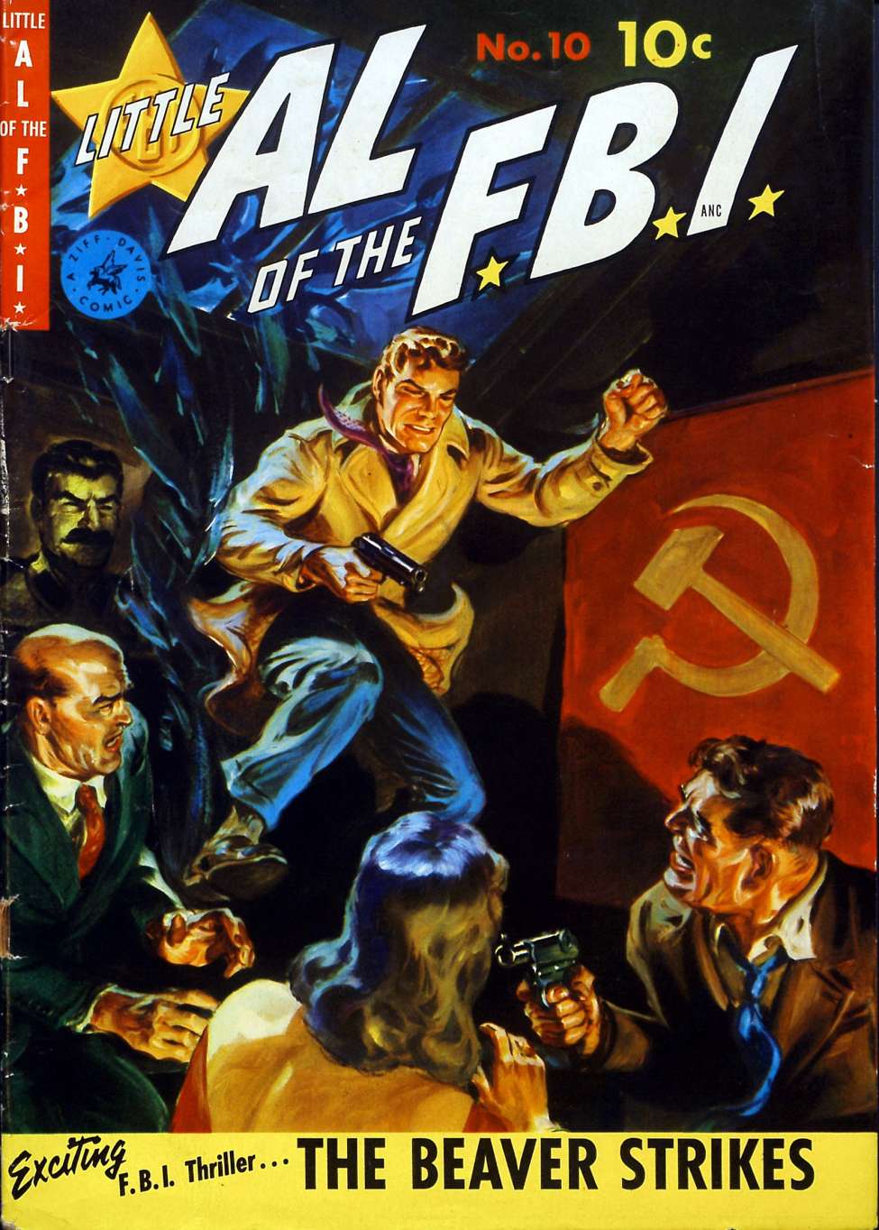 Comic Book Cover For Little Al of the F.B.I. 10