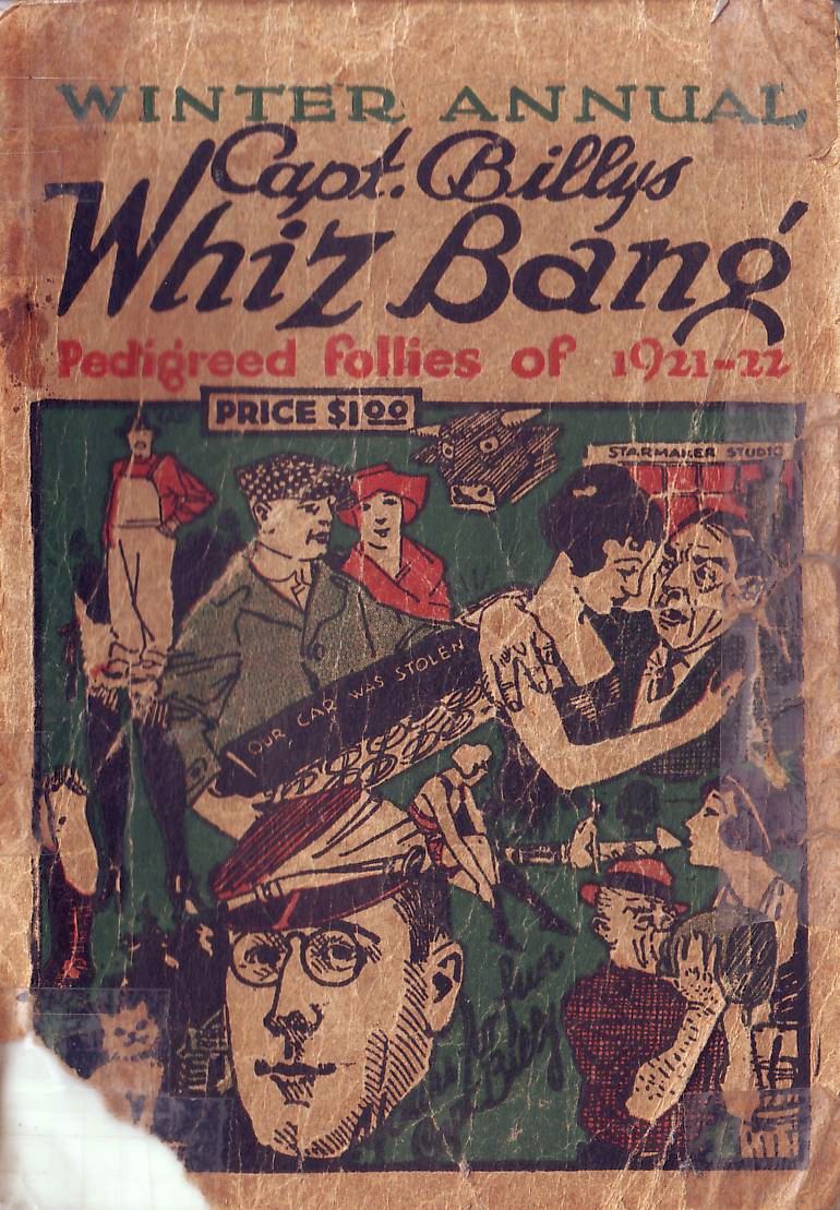 Book Cover For Capt Billy's Whiz Bang Winter Annual 1921-22