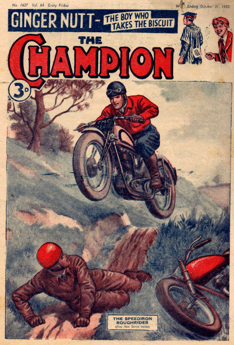 Comic Book Cover For The Champion 1657