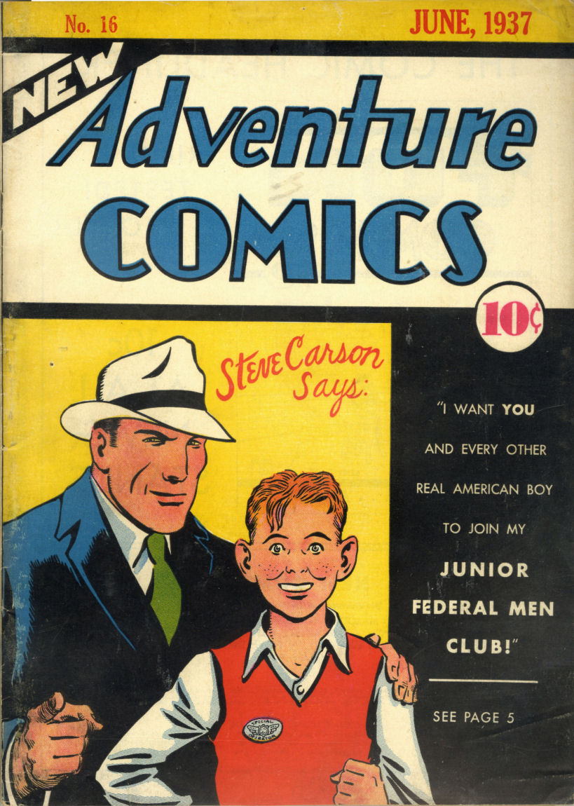 Book Cover For New Adventure Comics 16 (fiche)