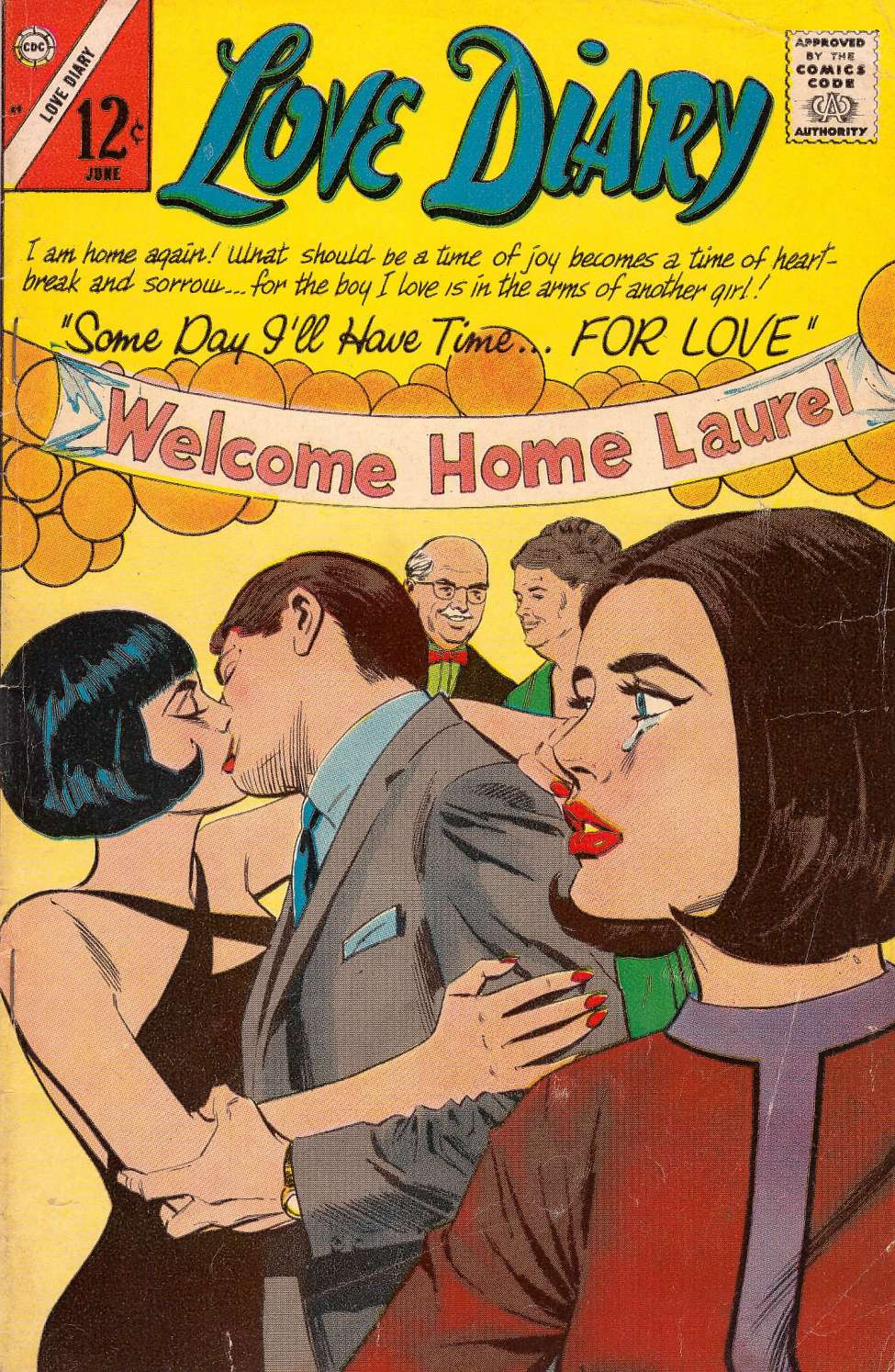 Comic Book Cover For Love Diary 49
