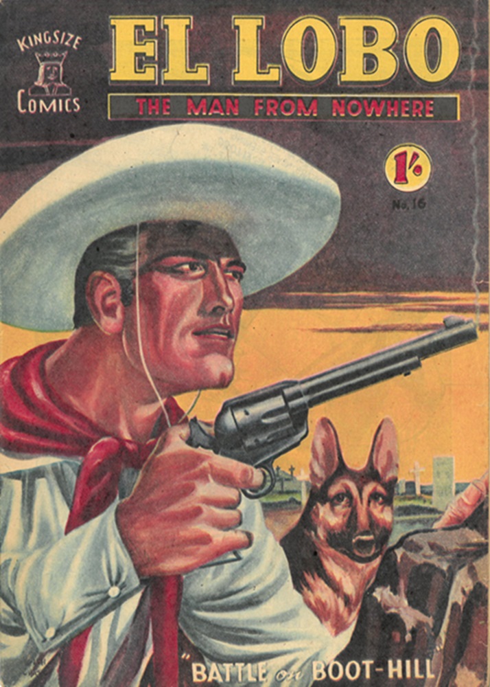 Book Cover For El Lobo The Man from Nowhere 16