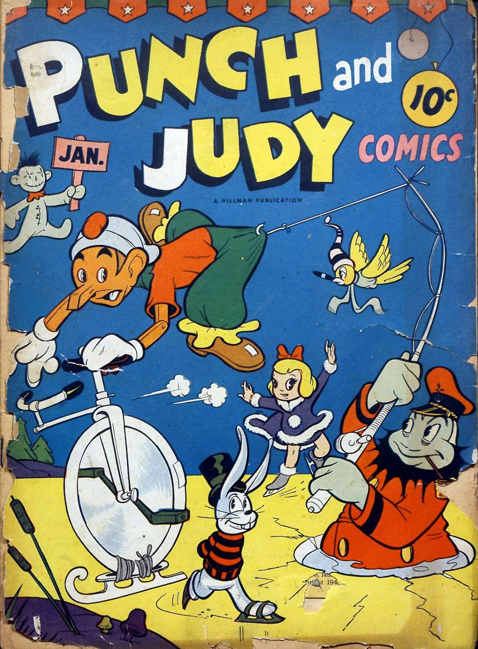 Book Cover For Punch and Judy v1 6