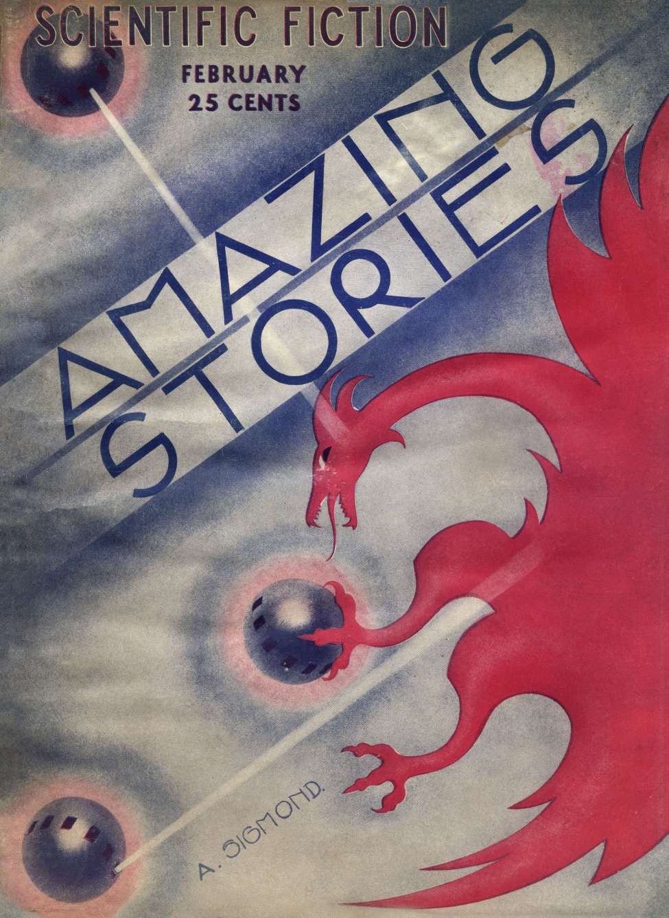 Comic Book Cover For Amazing Stories v7 11 - The Treasure of the Golden God - A. Hyatt Verrill