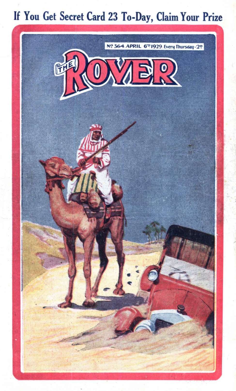 Comic Book Cover For The Rover 364