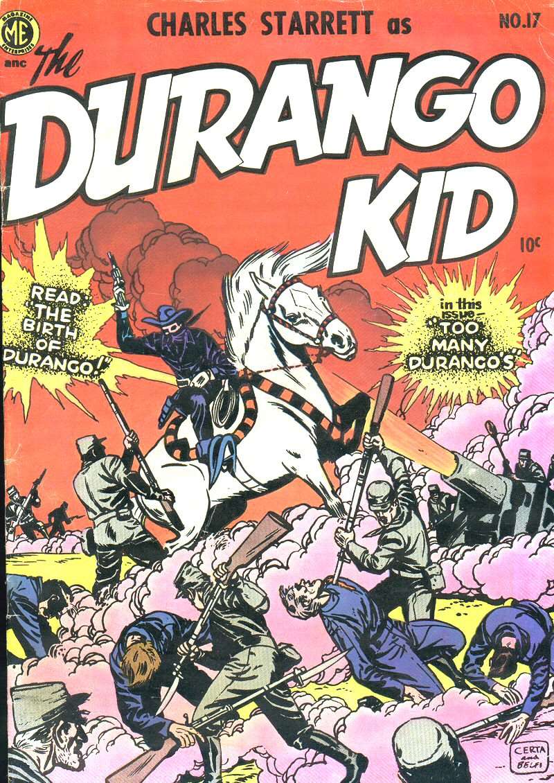 Comic Book Cover For Durango Kid 17 - Version 1