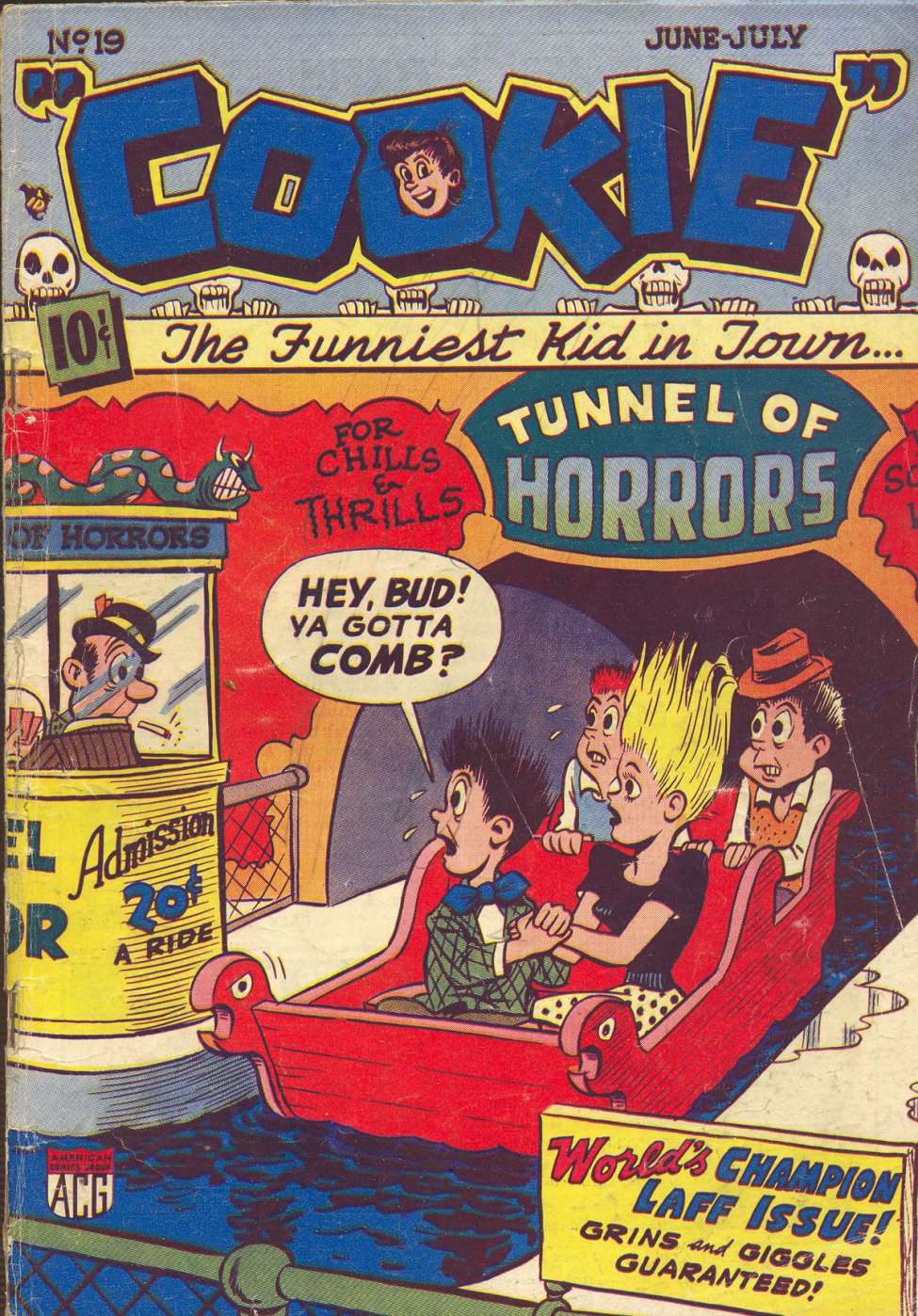 Comic Book Cover For Cookie 19
