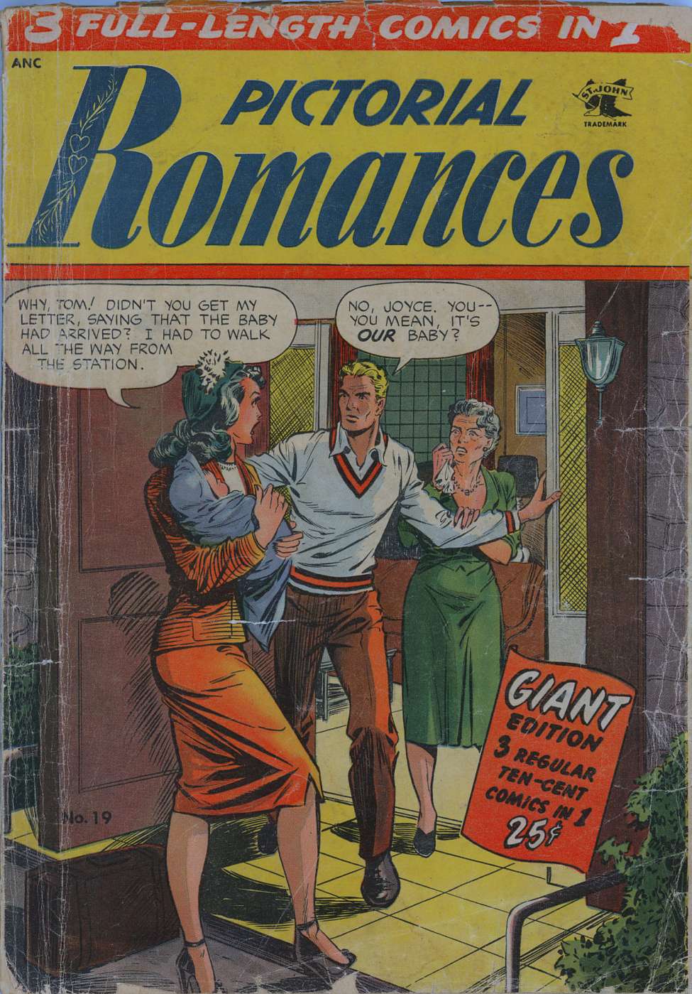 Book Cover For Pictorial Romances 19