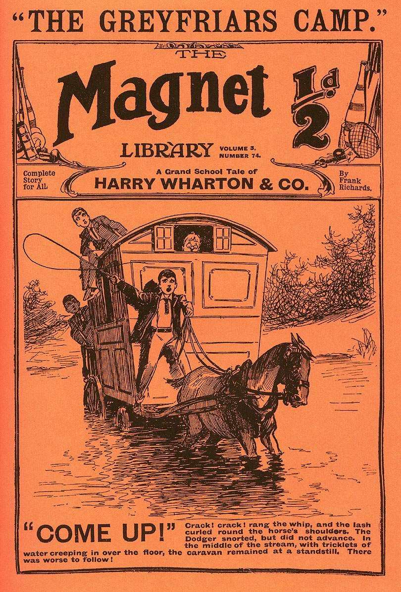 Comic Book Cover For The Magnet 74 - The Greyfriars Camp