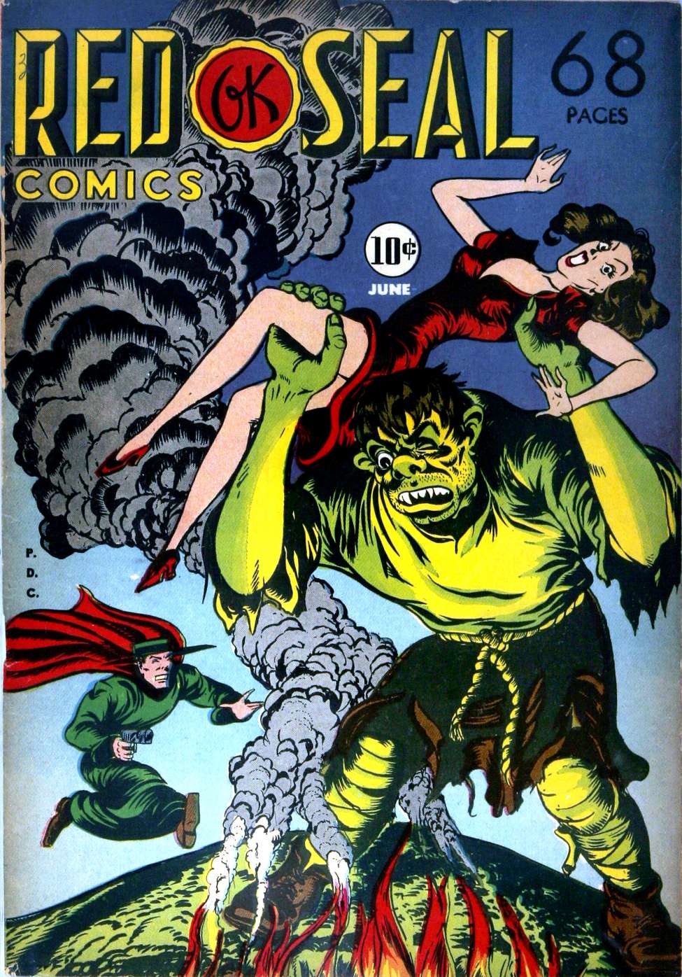 Comic Book Cover For Red Seal Comics 19