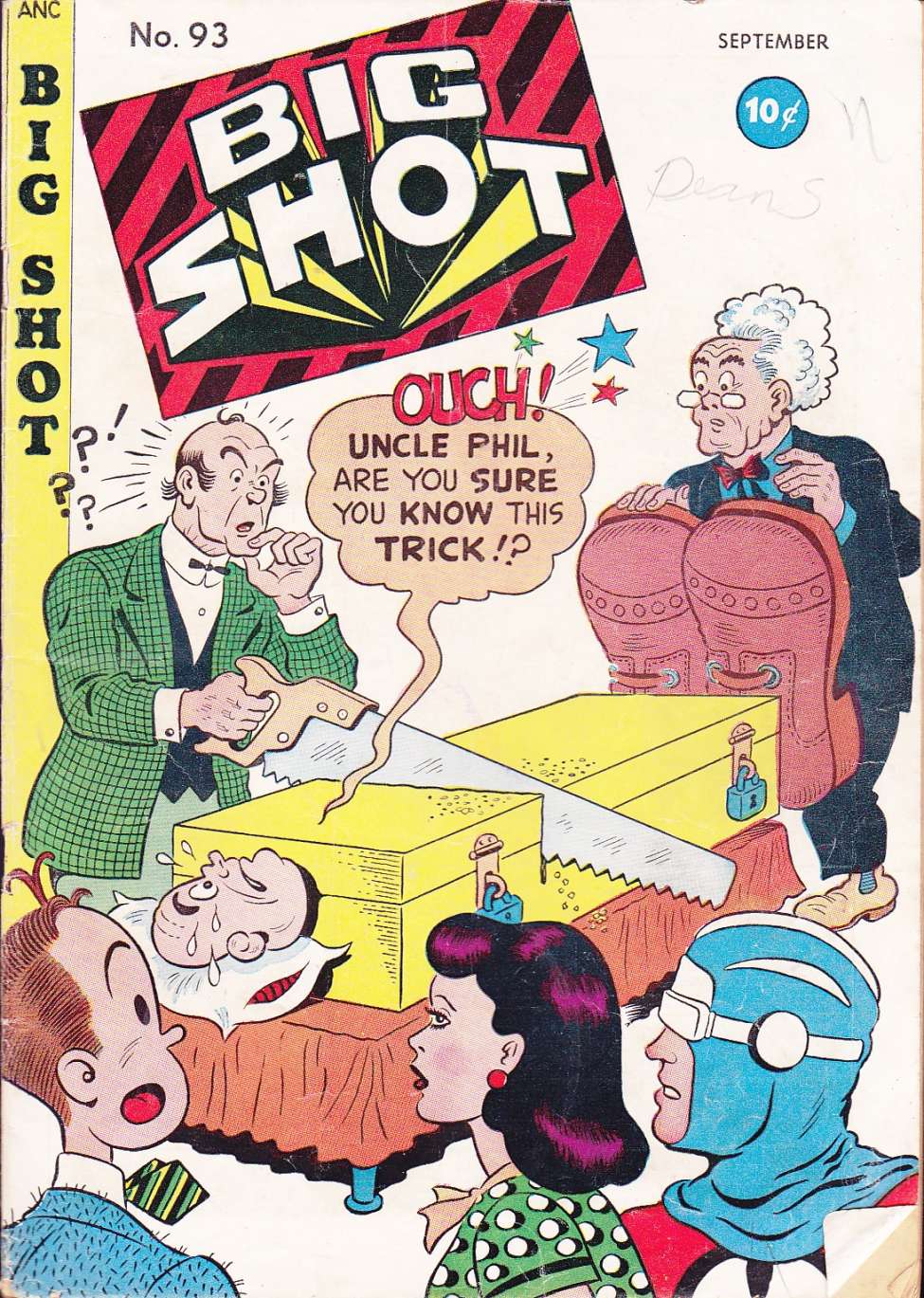Comic Book Cover For Big Shot 93