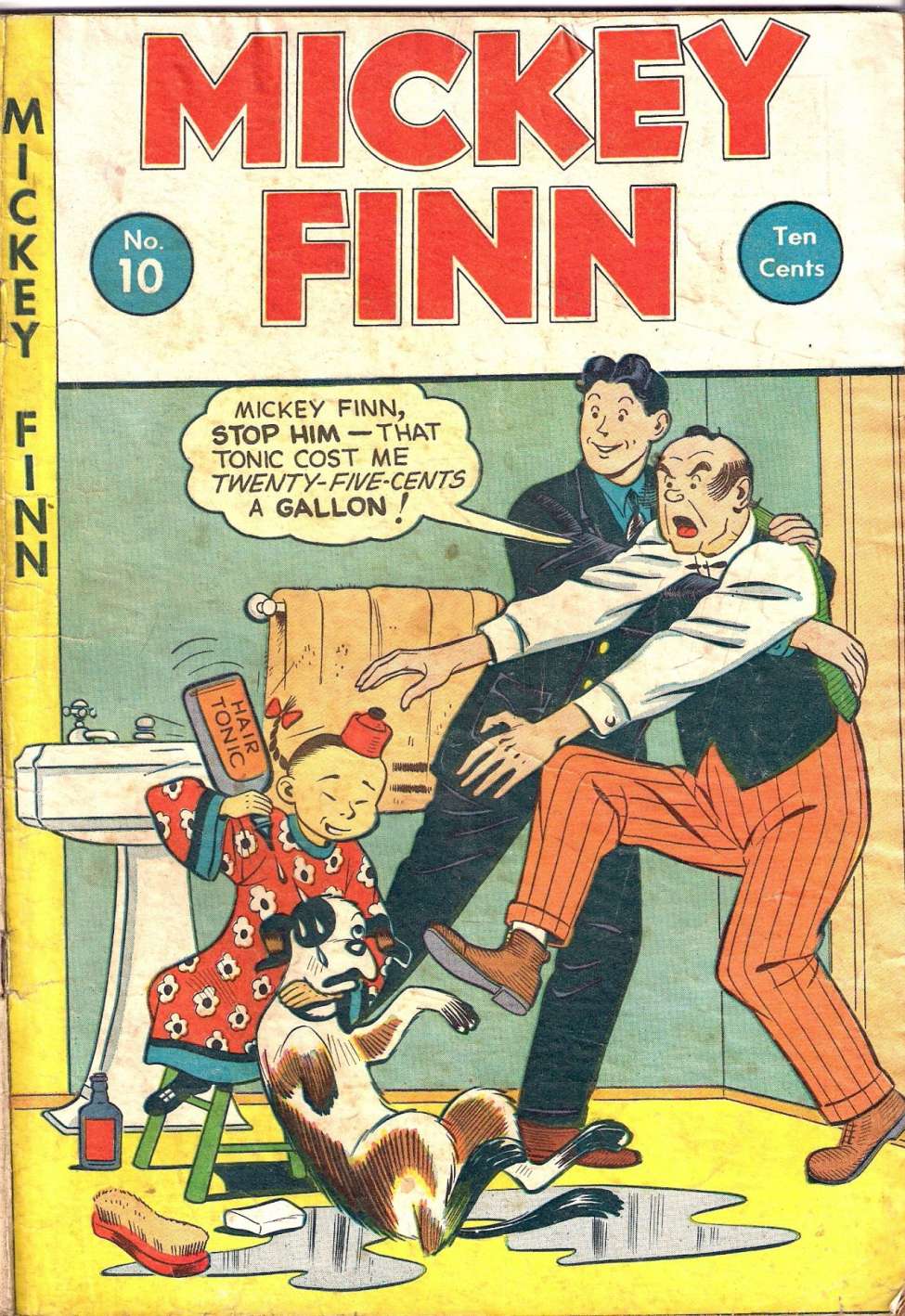 Comic Book Cover For Mickey Finn 10