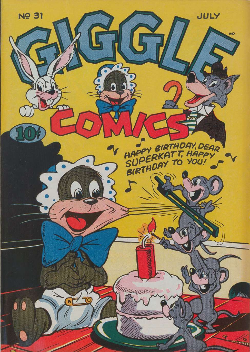 Book Cover For Giggle Comics 31