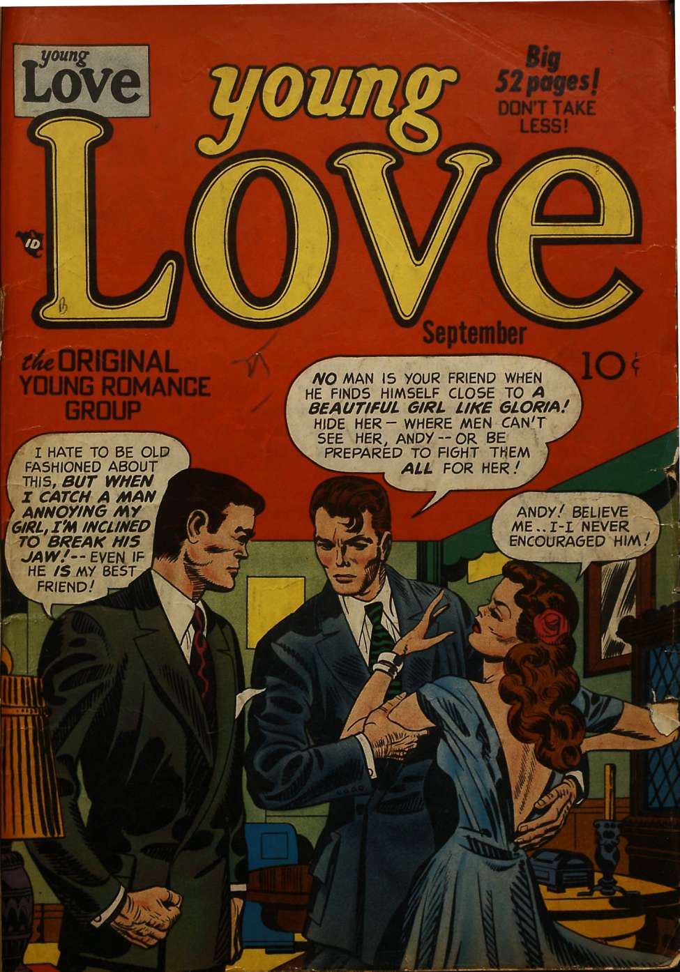 Comic Book Cover For Young Love 13
