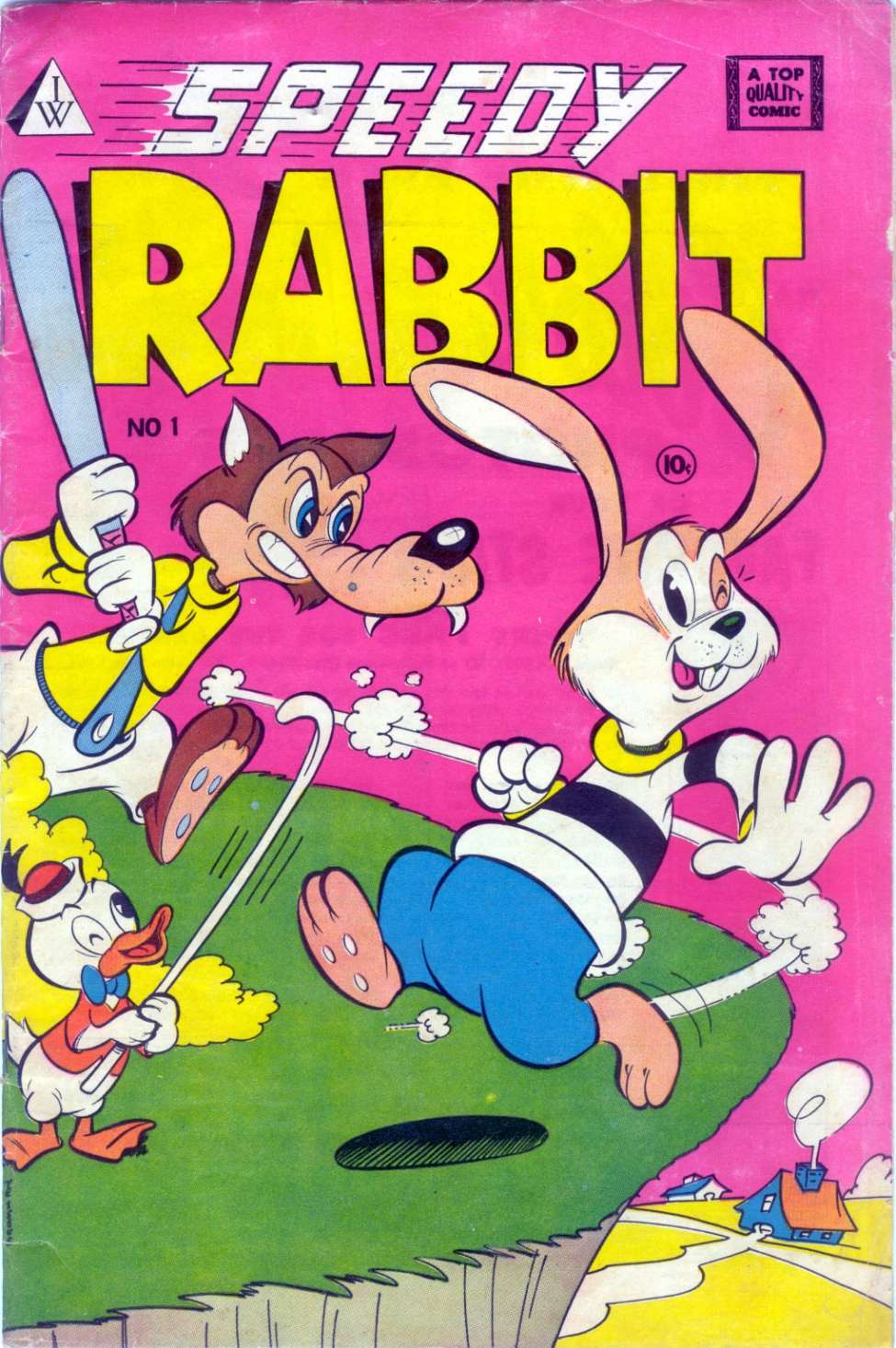 Comic Book Cover For Speedy Rabbit 1(a)