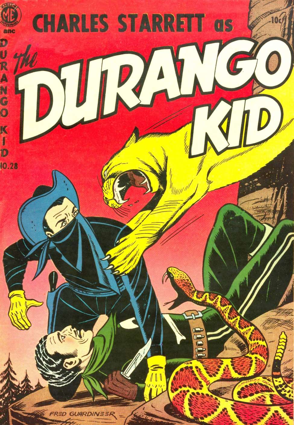 Comic Book Cover For Durango Kid 28