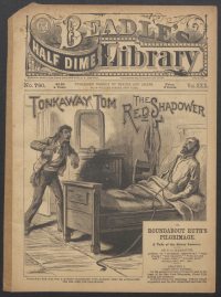 Large Thumbnail For Beadle's Half Dime Library 780 - Tonkaway Tom, the Red Shadower