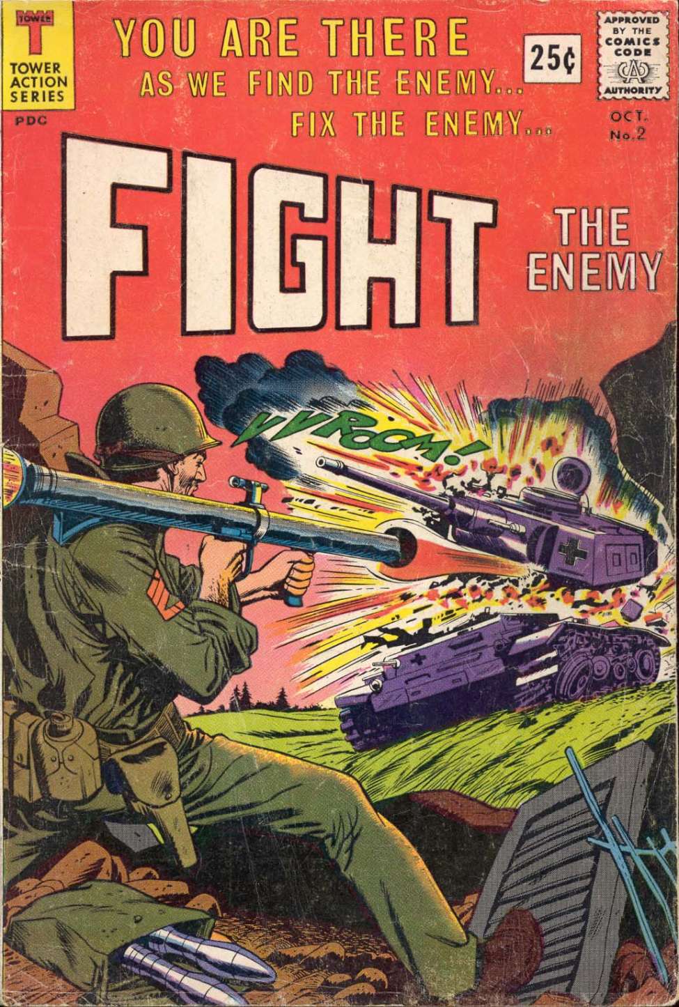 Comic Book Cover For Fight the Enemy 2