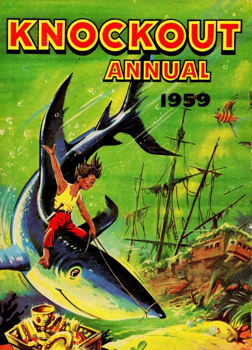 Book Cover For Knockout Annual 1959