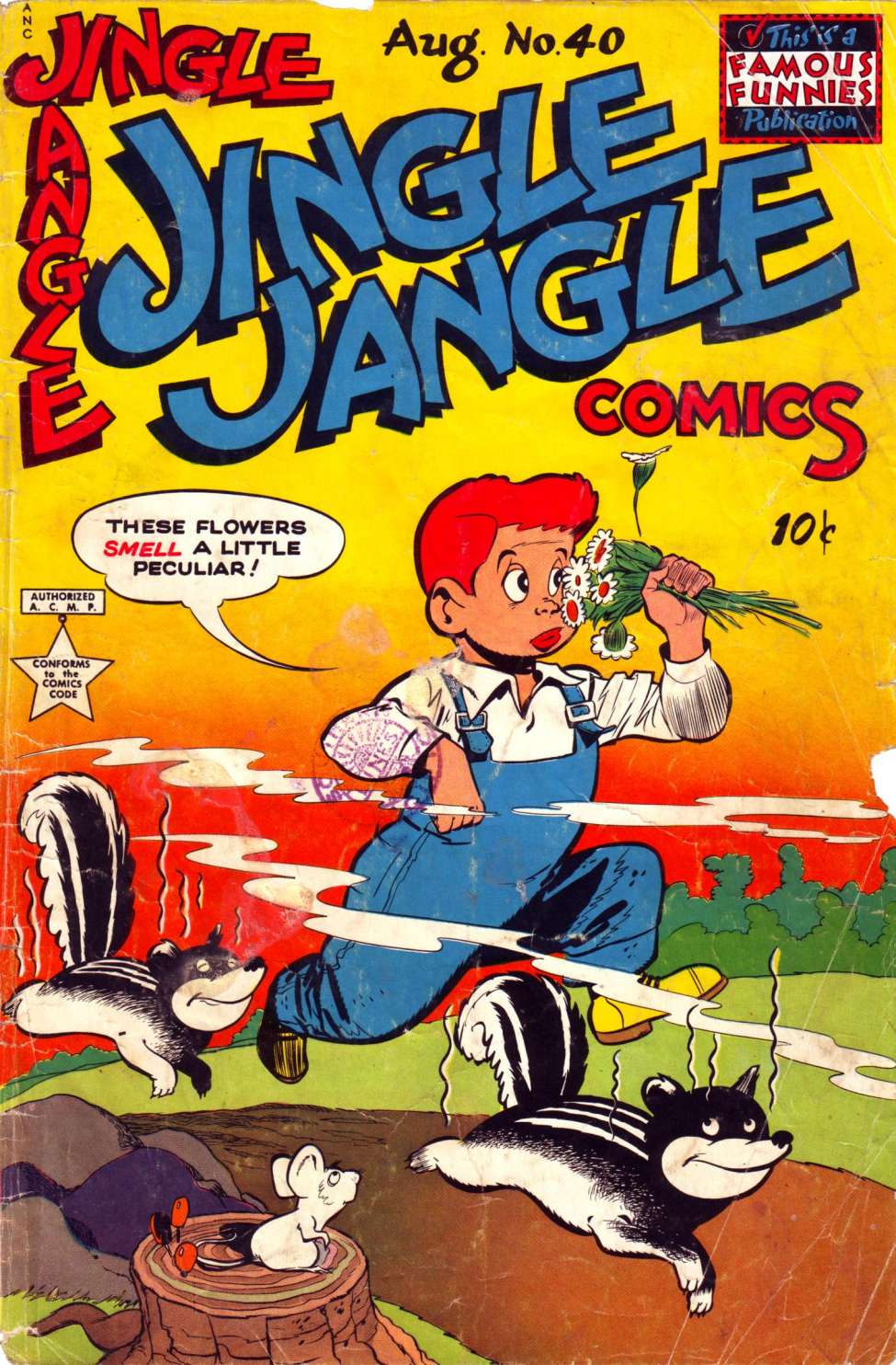 Book Cover For Jingle Jangle Comics 40