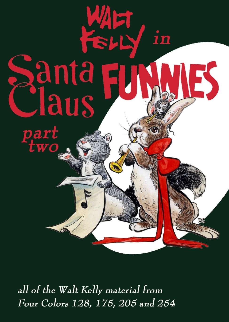 Book Cover For Walt Kelly in Santa Claus Funnies 1942-1949 - Part 2