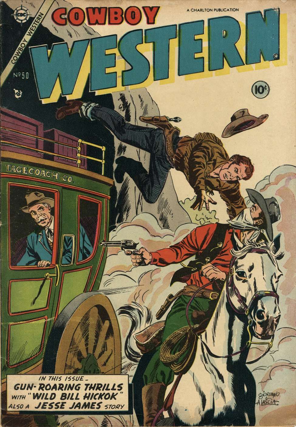 Comic Book Cover For Cowboy Western 50