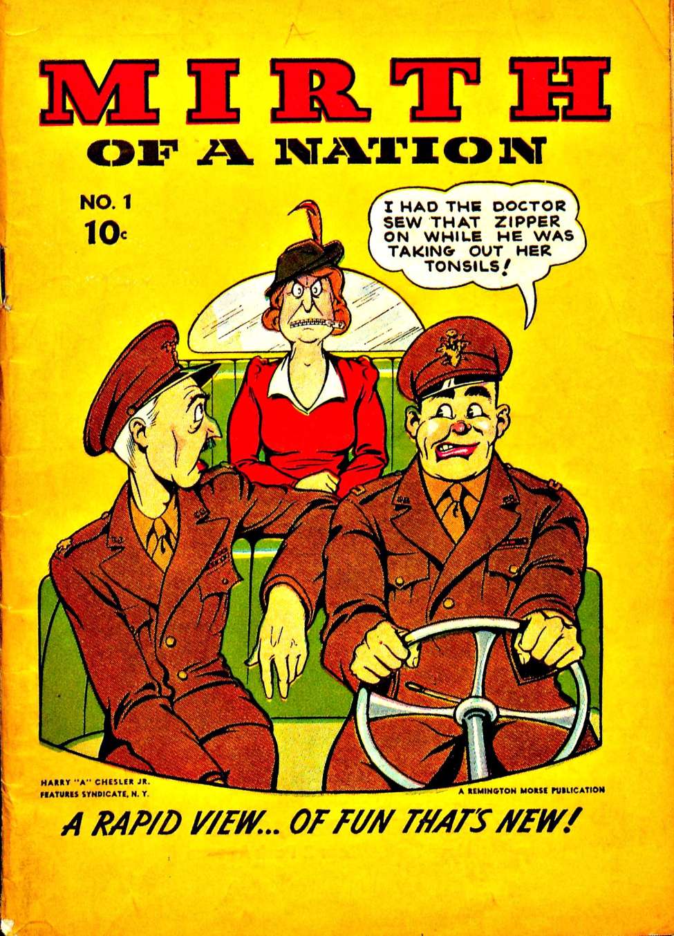 Book Cover For Mirth of a Nation 1