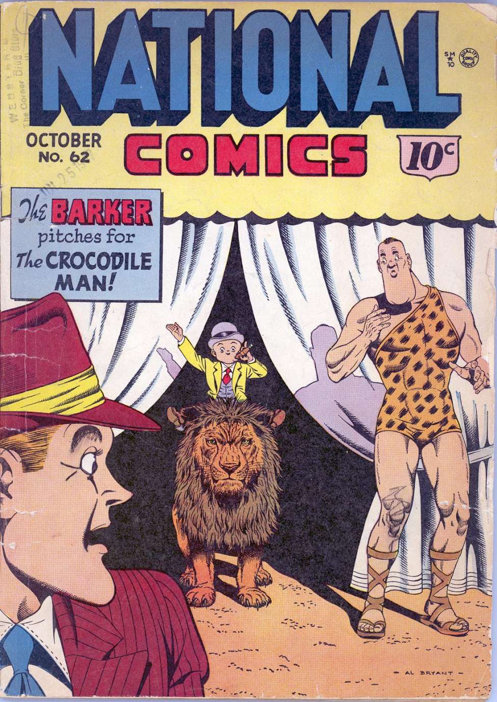Comic Book Cover For National Comics 62