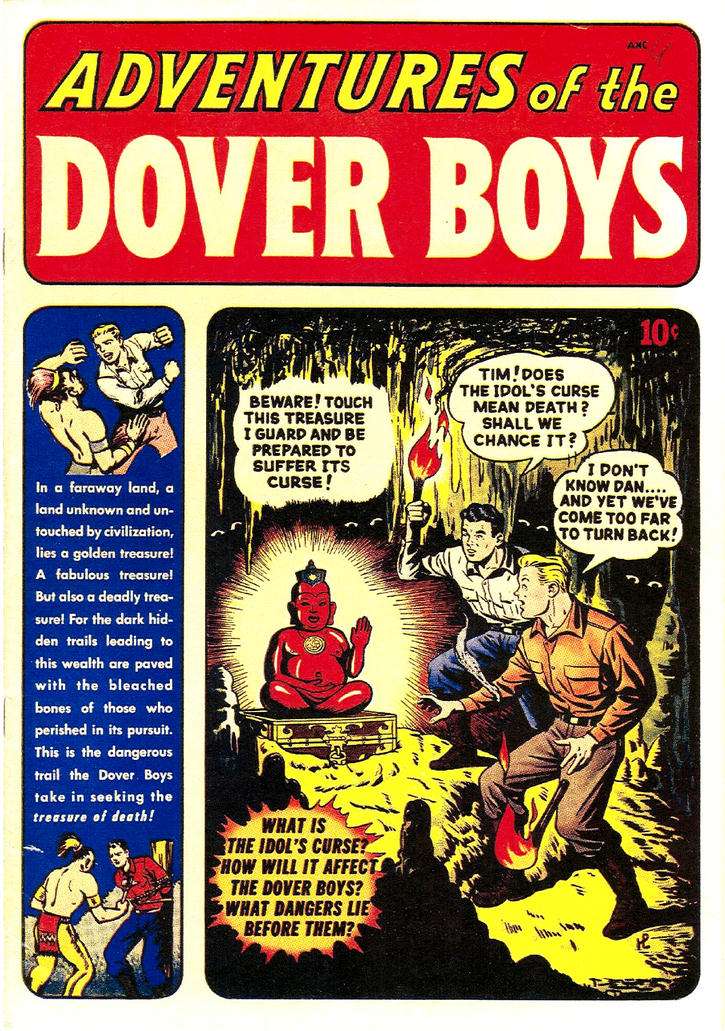 Book Cover For Adventures of the Dover Boys - Version 1