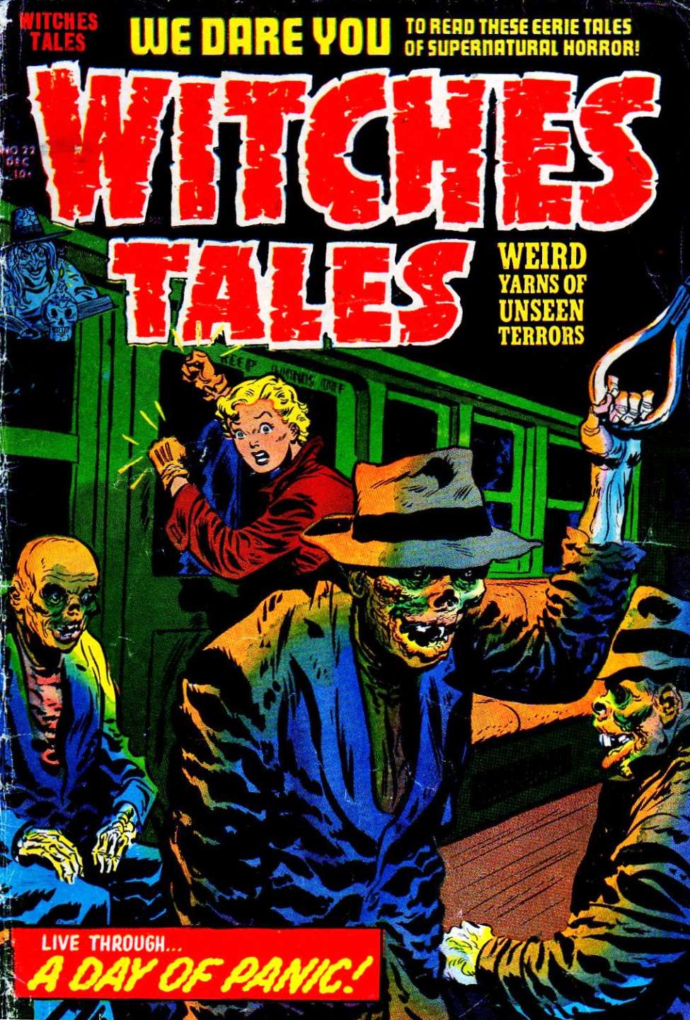 Book Cover For Witches Tales 22