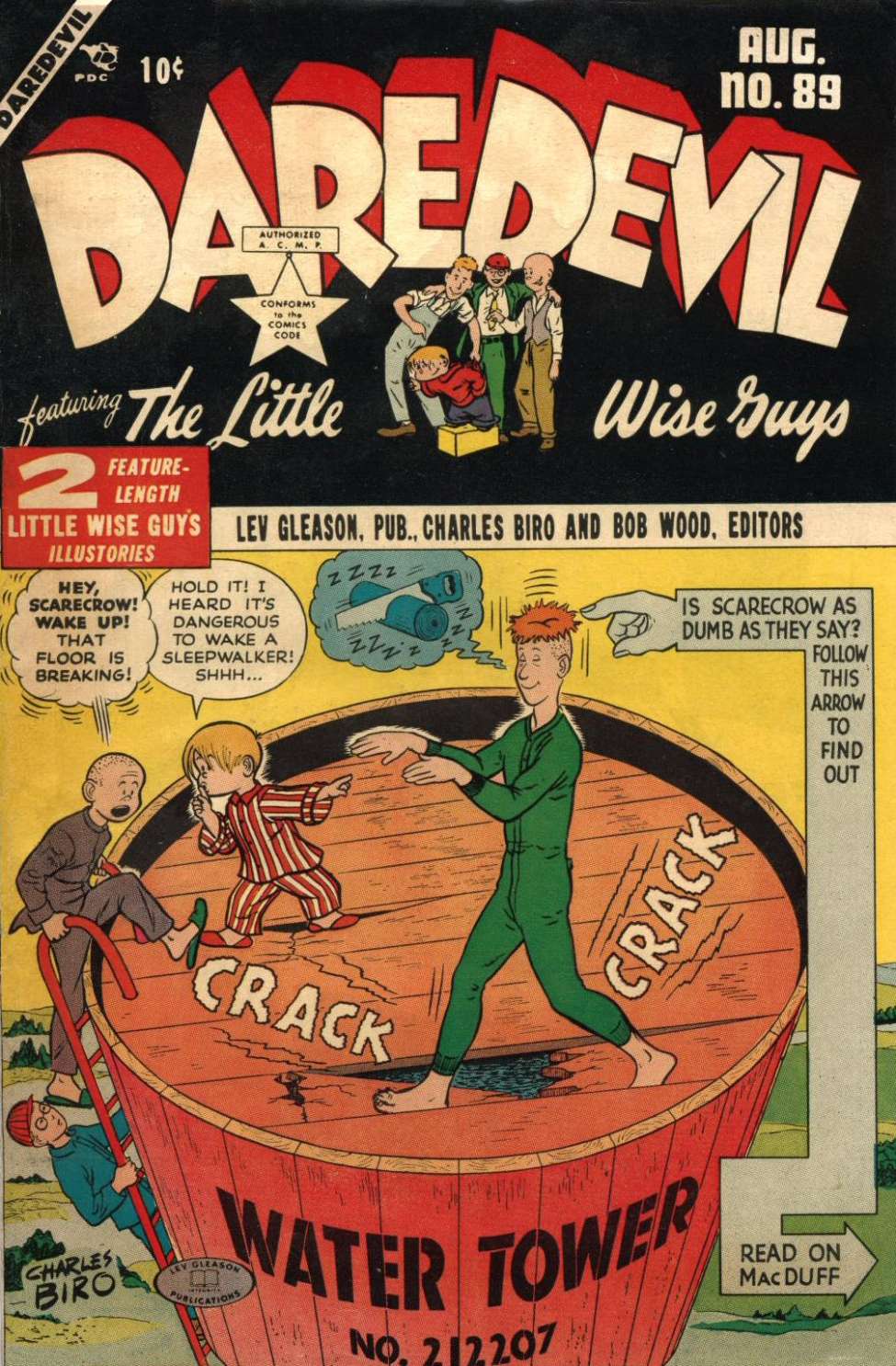 Comic Book Cover For Daredevil Comics 89