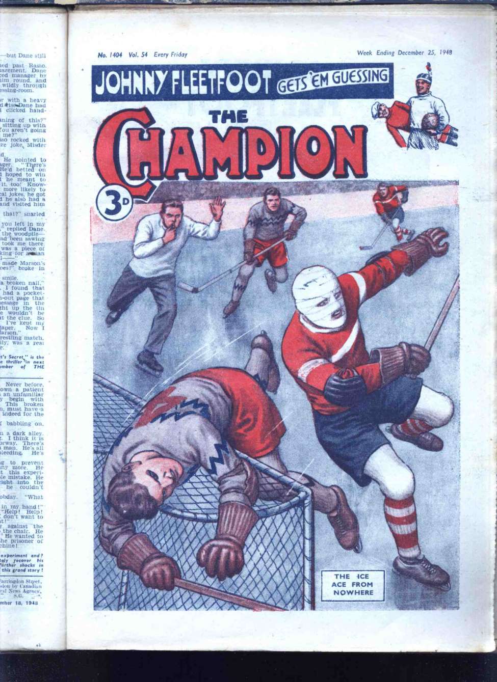 Comic Book Cover For The Champion 1404