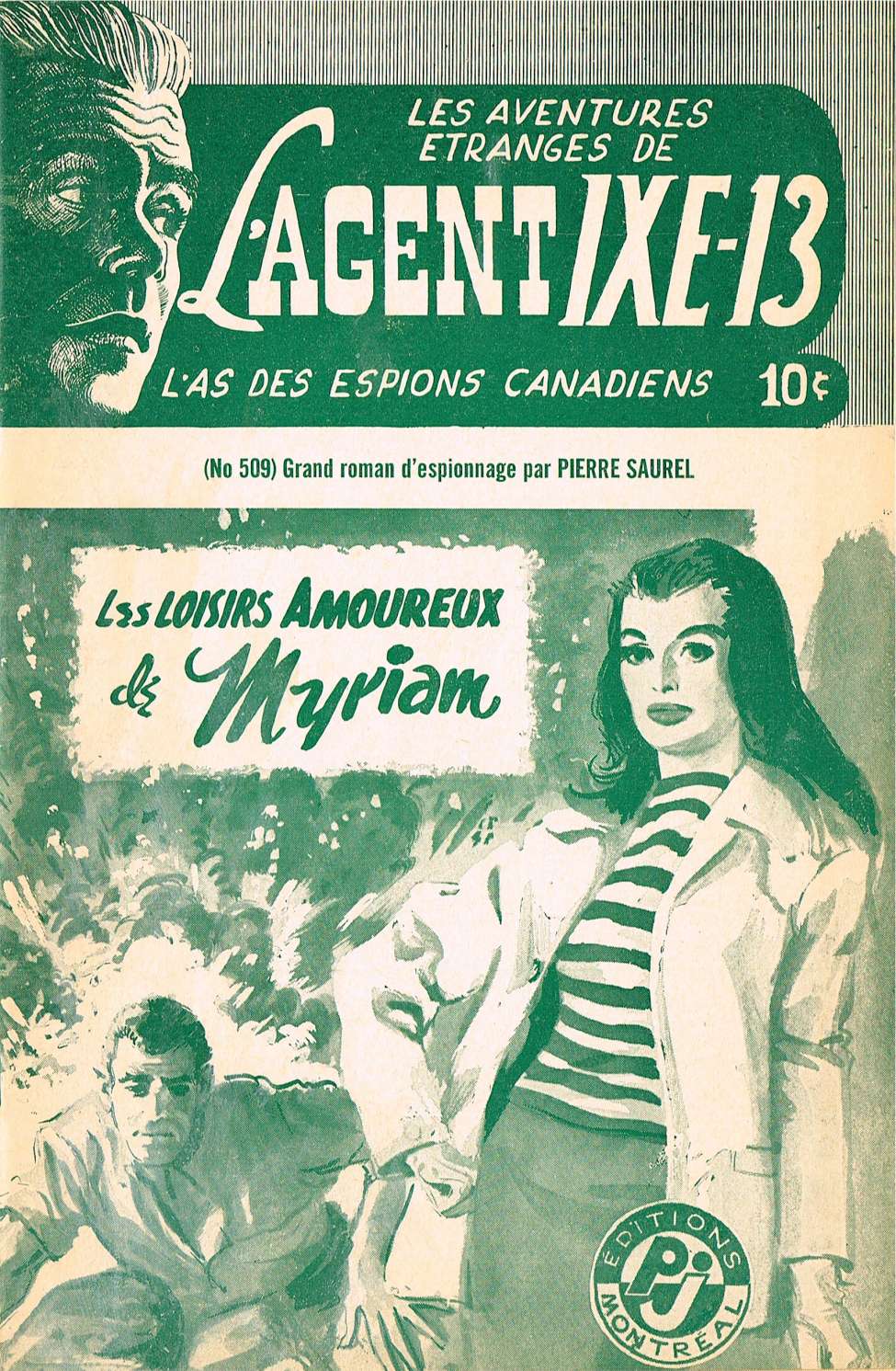 Book Cover For L'Agent IXE-13 v2 509 - Les loisirs amoureux de Myriam