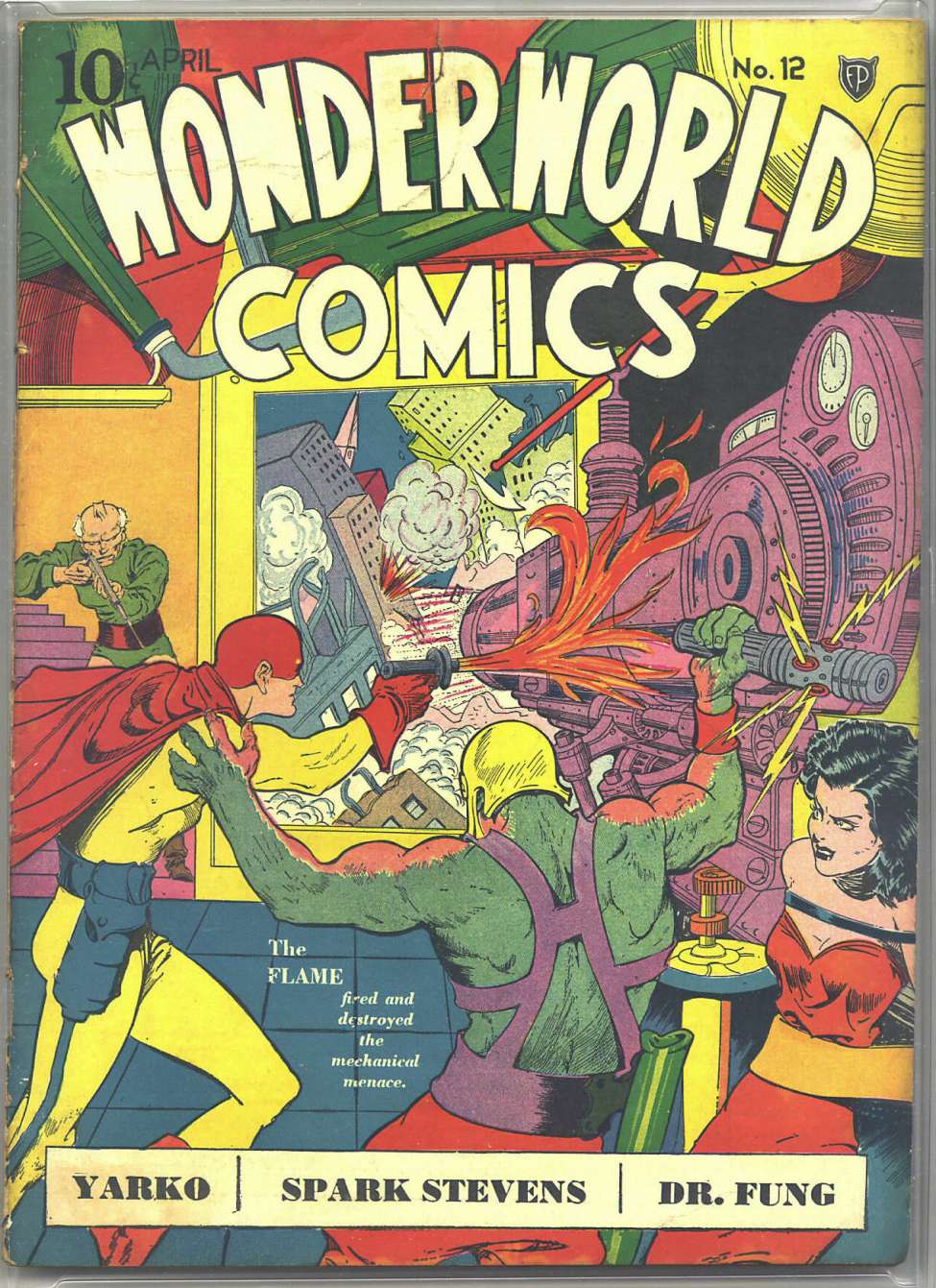 Book Cover For Wonderworld Comics 12