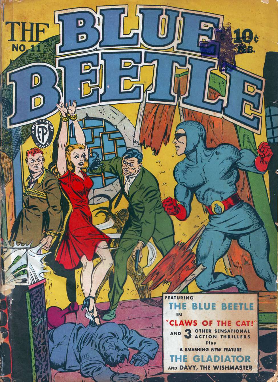 Comic Book Cover For Blue Beetle 11
