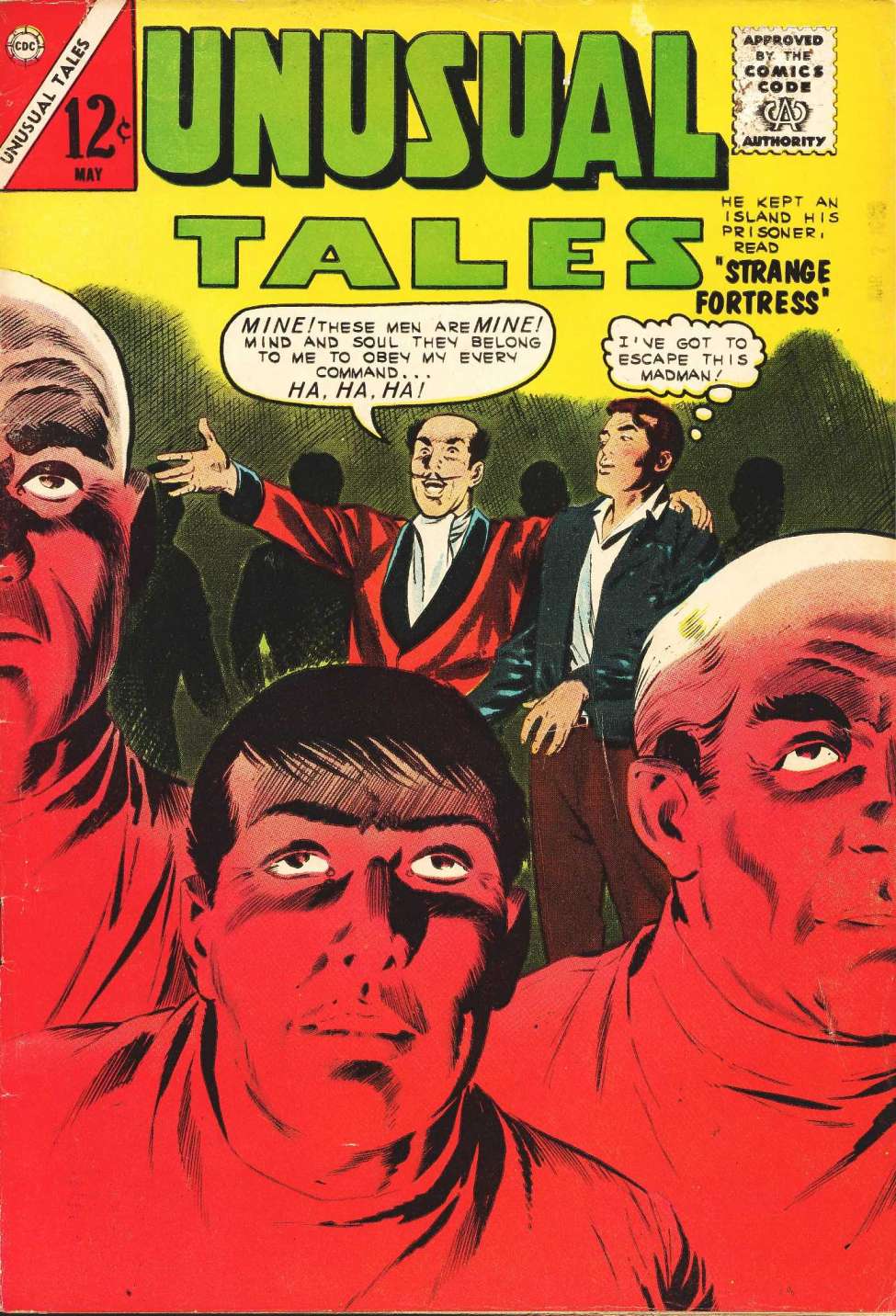Comic Book Cover For Unusual Tales 39 - Version 1