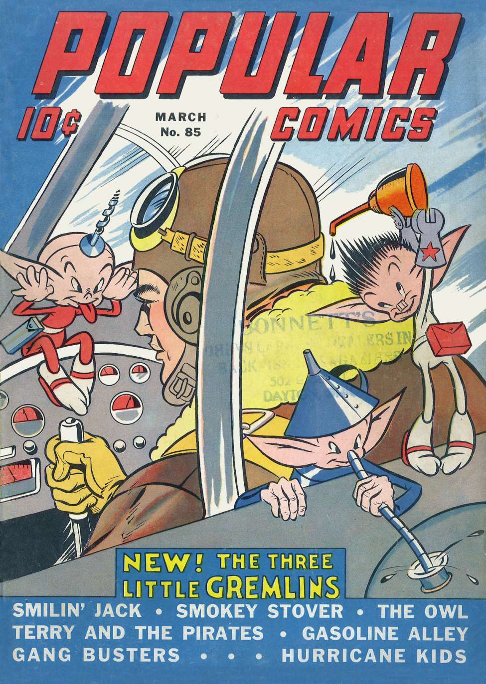 Comic Book Cover For Popular Comics 85