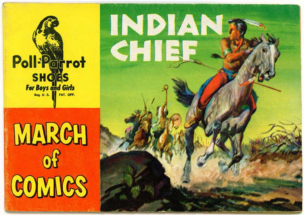 Comic Book Cover For March of Comics 94 - Indian Chief