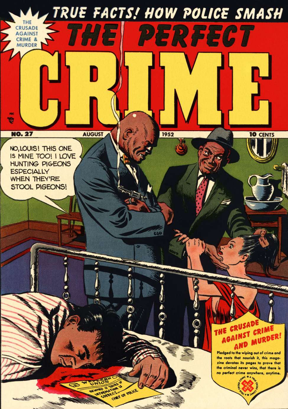 Comic Book Cover For The Perfect Crime 27