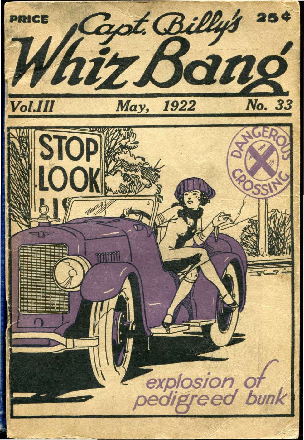 Comic Book Cover For Capt Billy's Whiz Bang v3 33