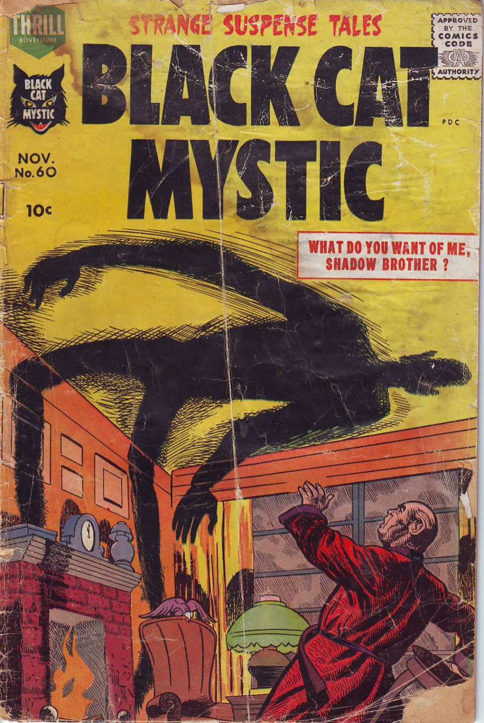 Book Cover For Black Cat 60 (Mystic)