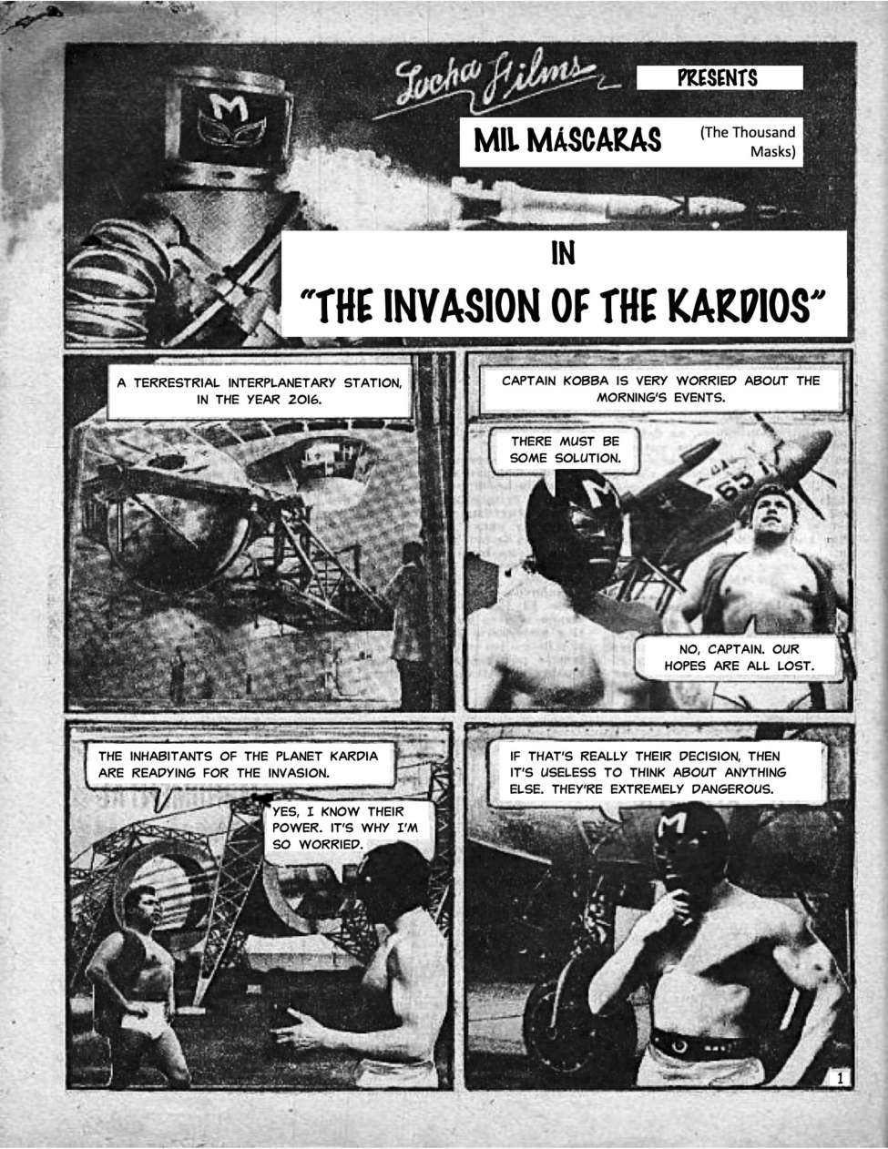 Book Cover For Mil M&aacute;scaras: The Invasion of the Kardios