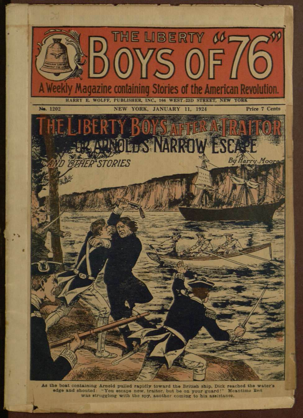 Book Cover For The Liberty Boys of 76 1202 - The Liberty Boys After a Traitor
