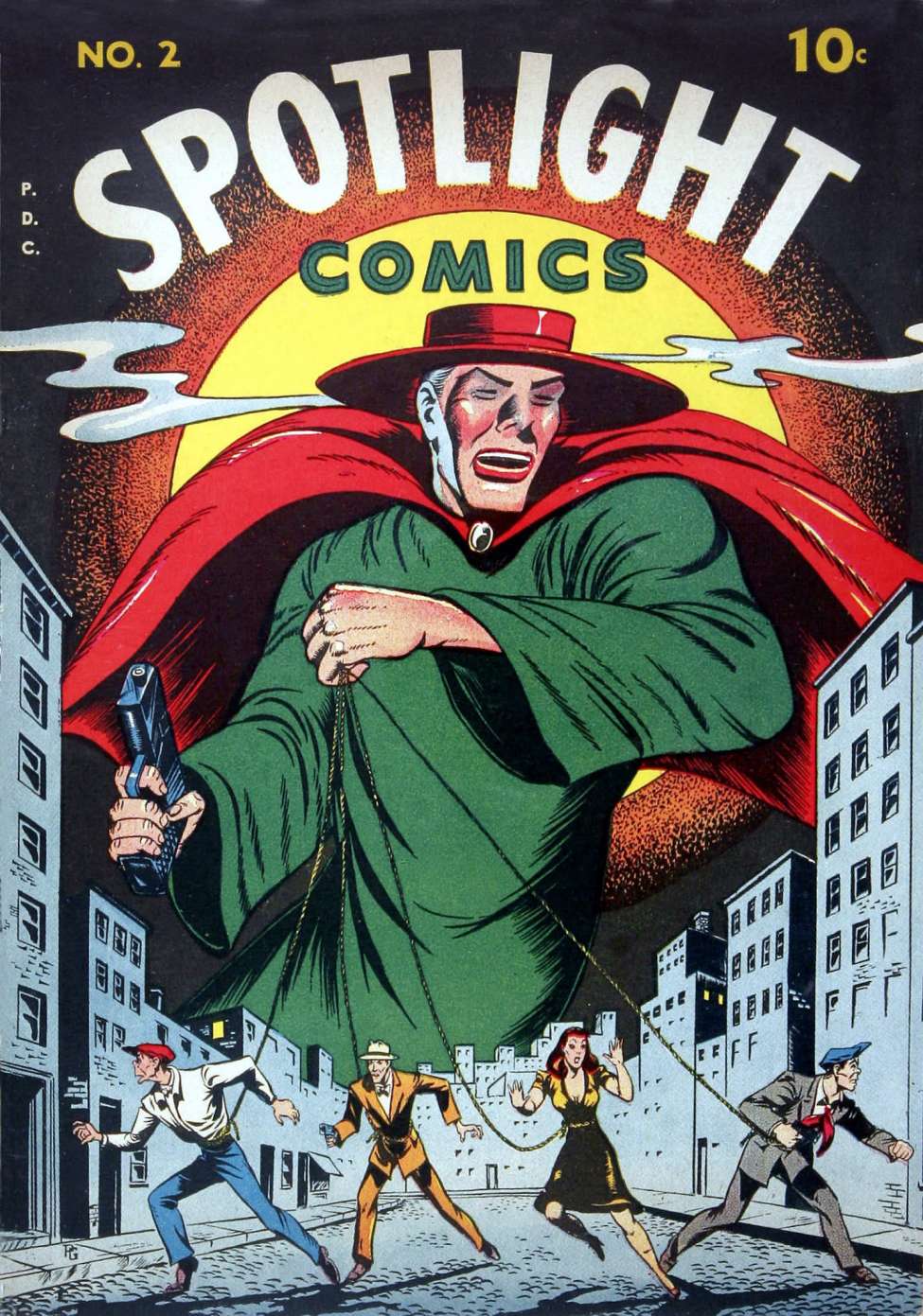 Comic Book Cover For Spotlight Comics 2