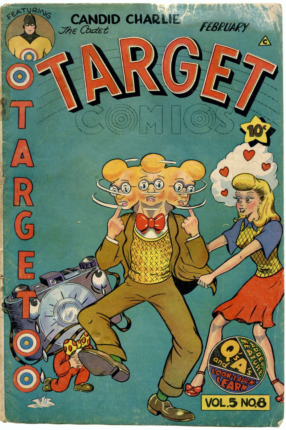 Book Cover For Target Comics v5 8