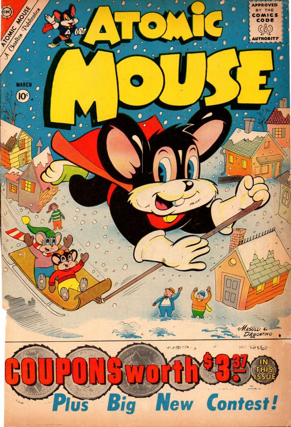 Comic Book Cover For Atomic Mouse 41