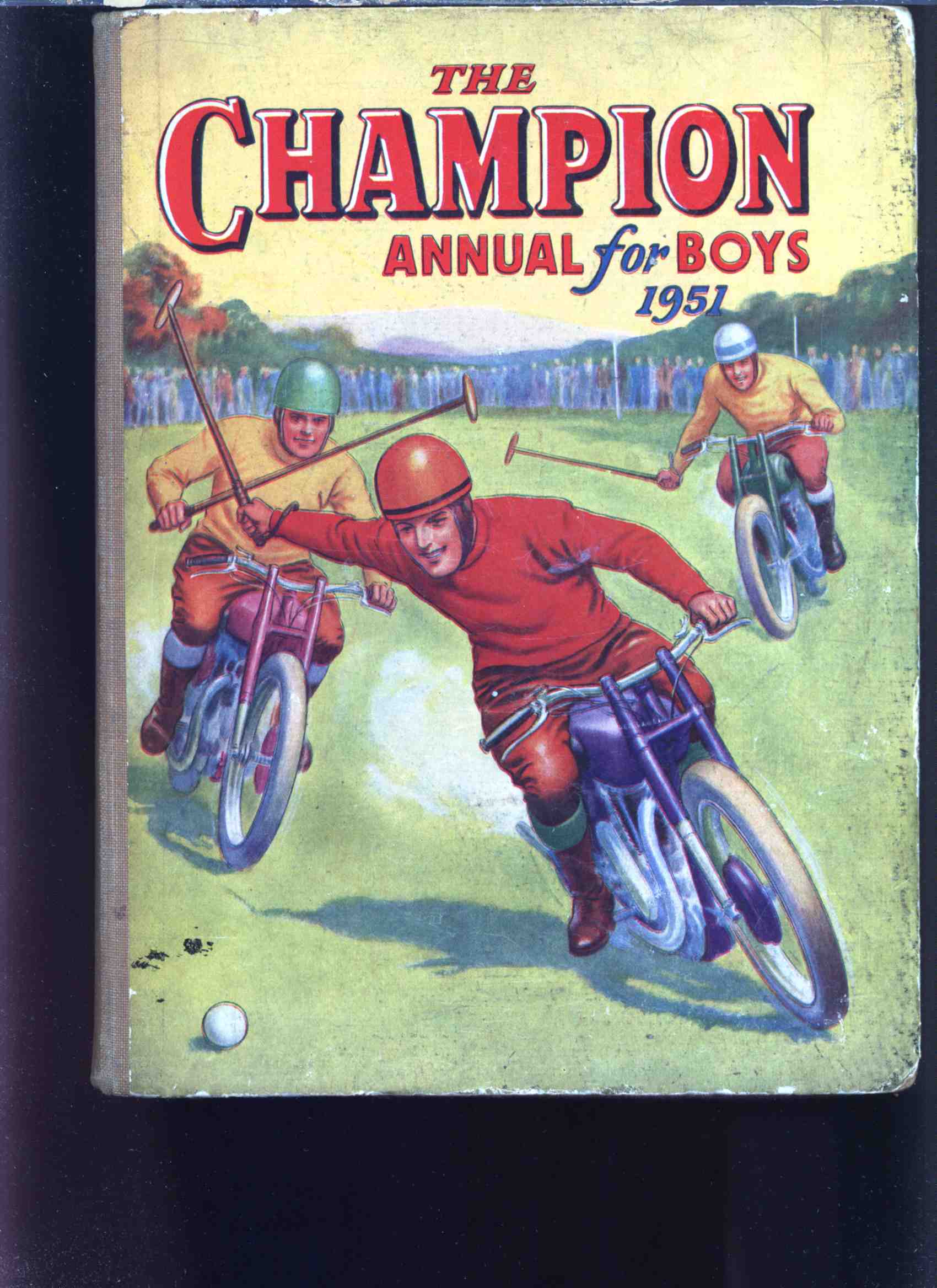 Book Cover For The Champion Annual for Boys 1951