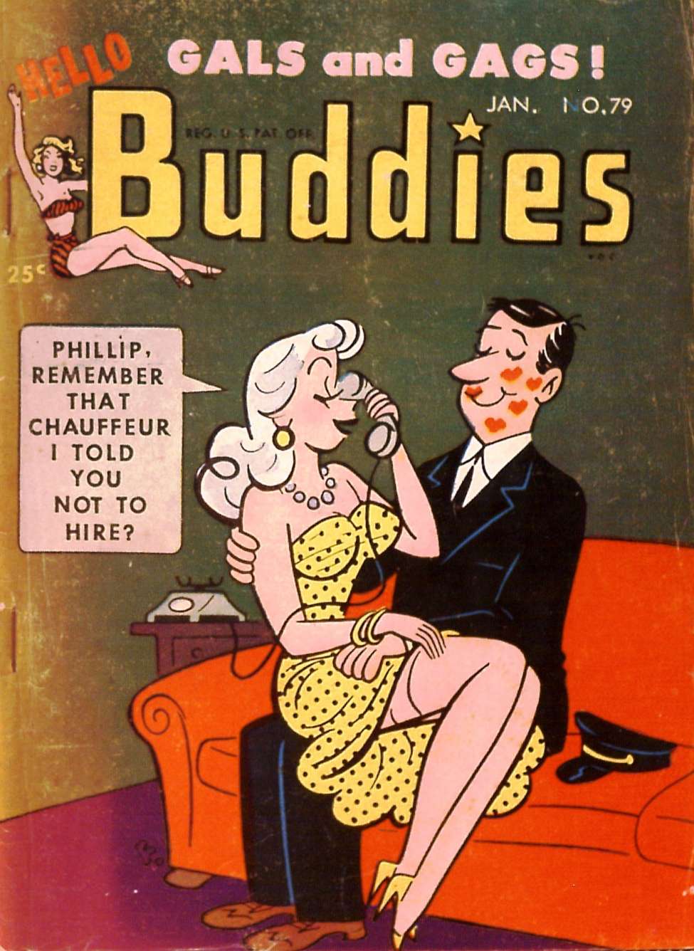 Comic Book Cover For Hello Buddies 79