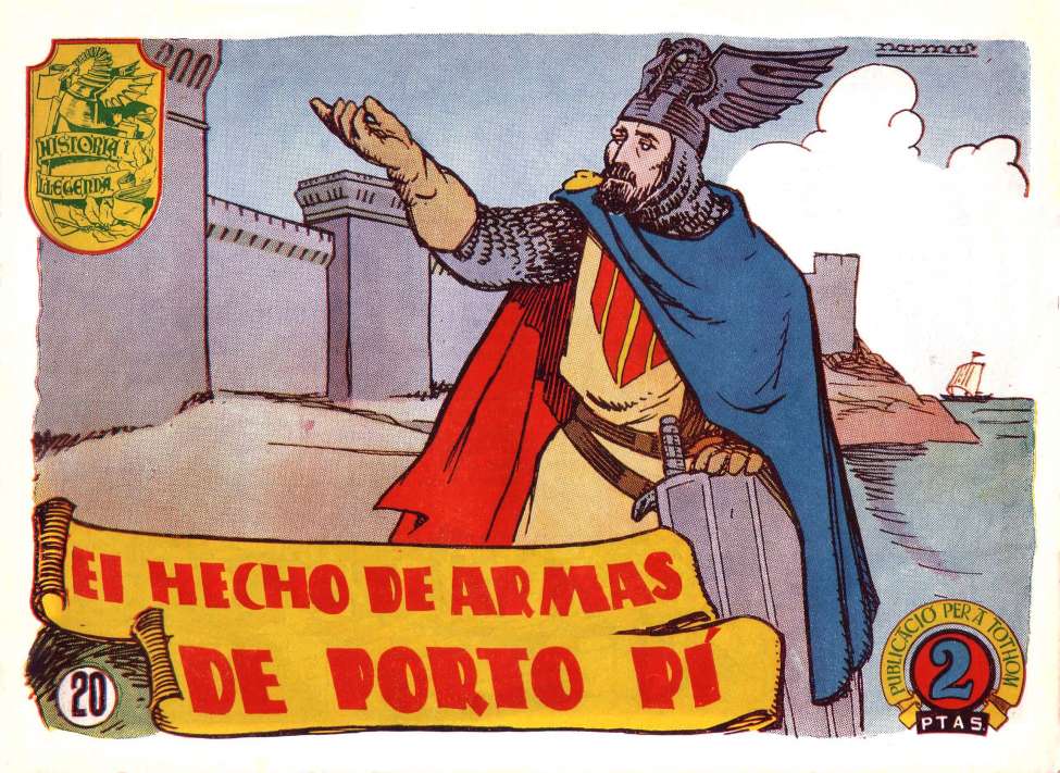 Comic Book Cover For Historia y leyenda 20 El hecho de armas de Porto Pí