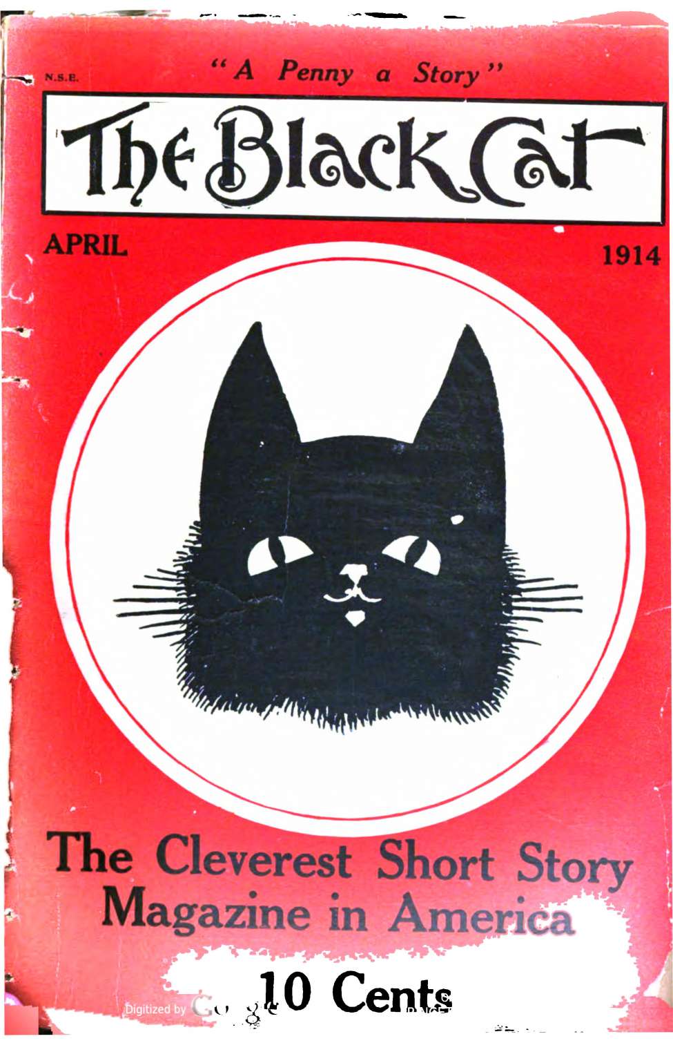 Book Cover For The Black Cat v19 7 - The Soul of a Dog - H. D. Couzens
